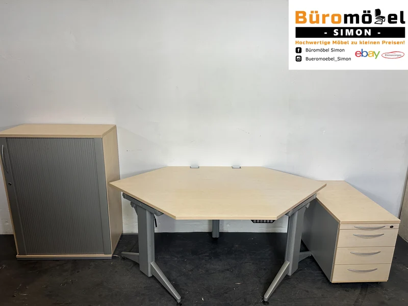 König & Neurath Rollcontainer Ahorn