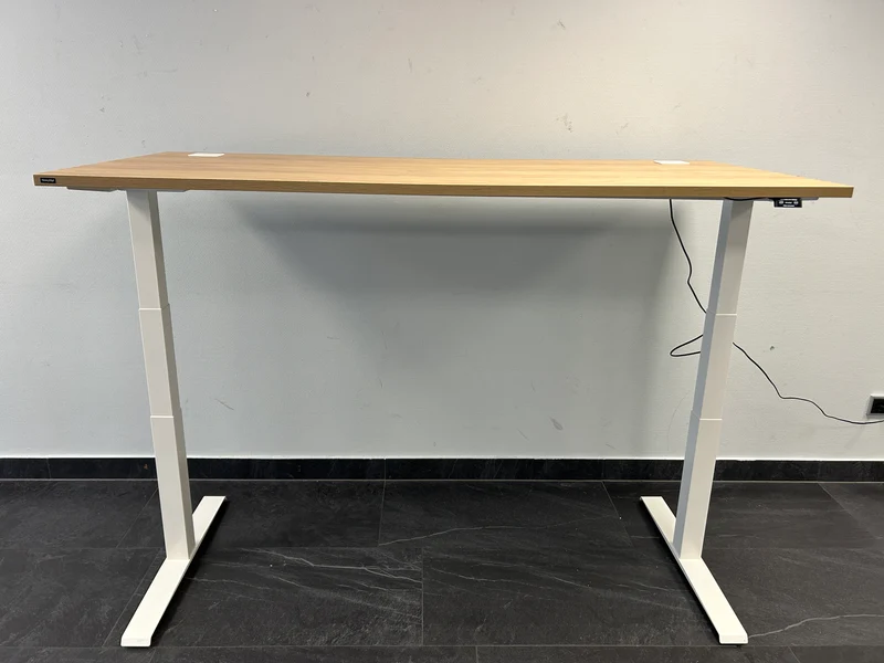 NowyStyl Elektrisch höhenverstellbarer Tisch Eiche