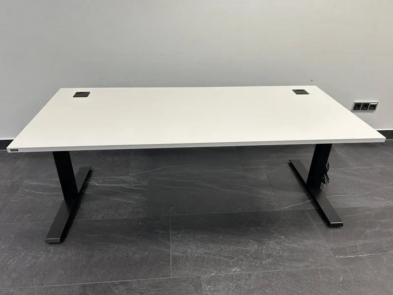 NowyStyl Elektrisch höhenverstellbarer Tisch Grau