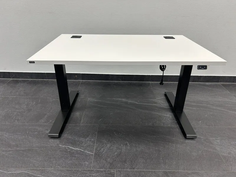 NowyStyl Elektrisch höhenverstellbarer Tisch Weiß