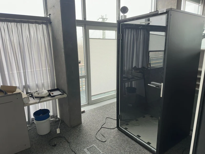 Telefonbox Anthrazit