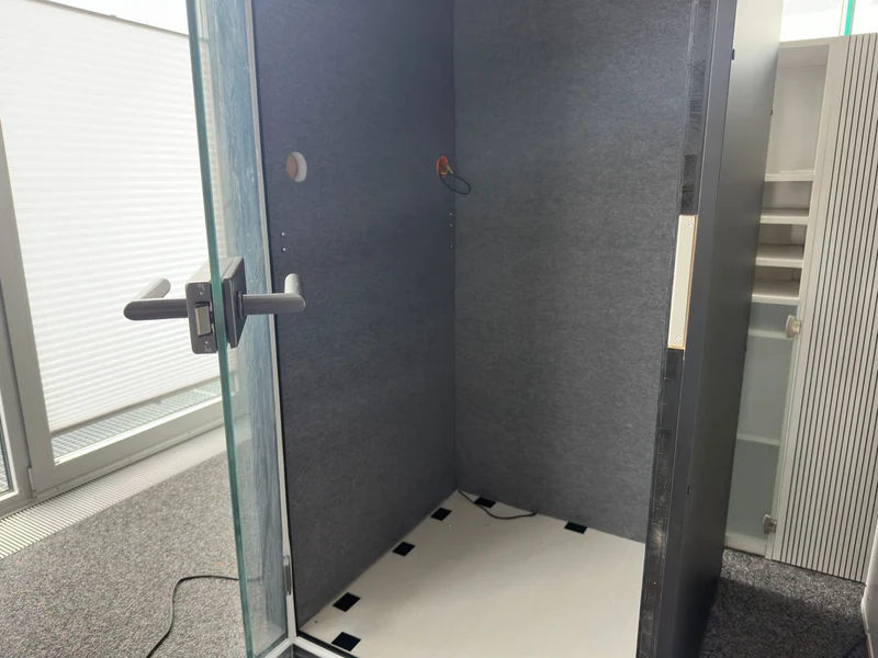 Telefonbox Anthrazit