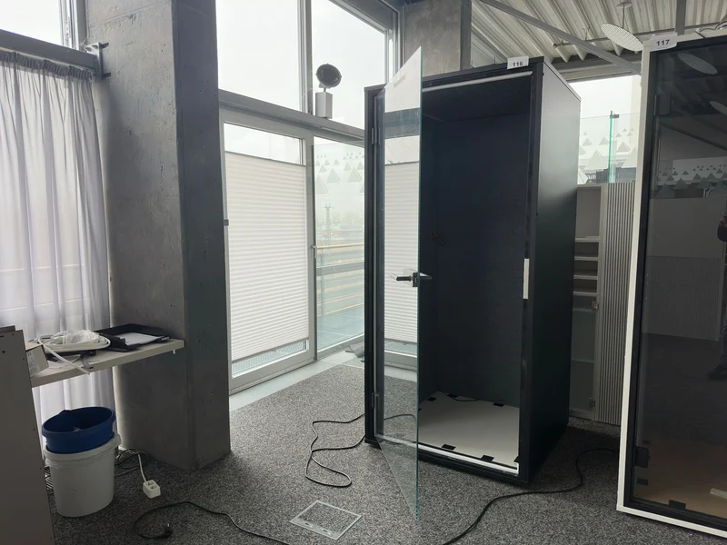 Telefonbox Anthrazit