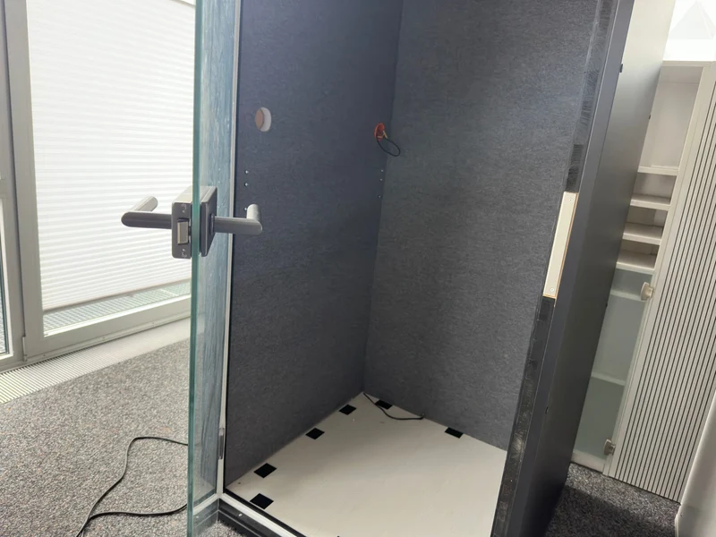 Telefonbox Anthrazit