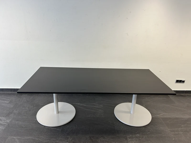XXL Konferenztisch Schwarz