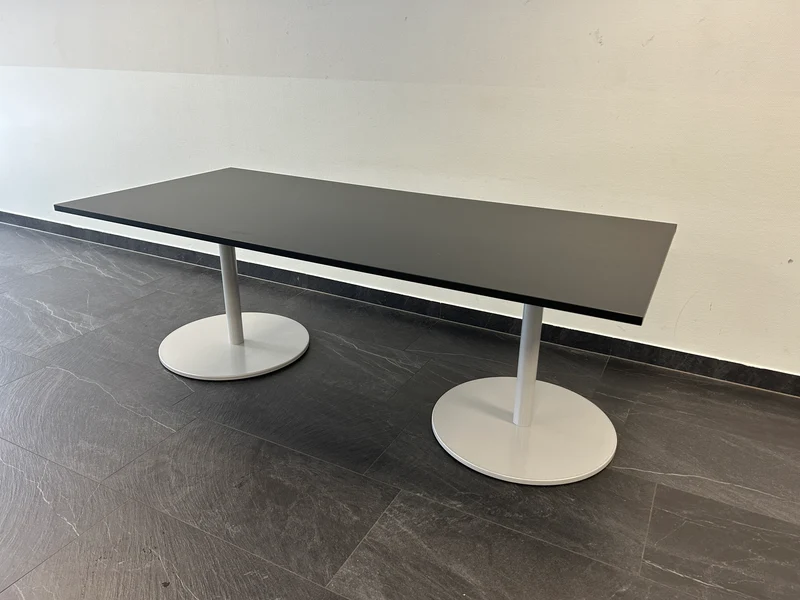 XXL Konferenztisch Schwarz