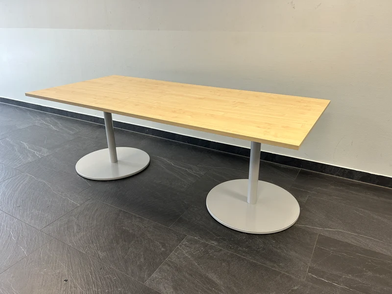 XXL Konferenztisch Ahorn