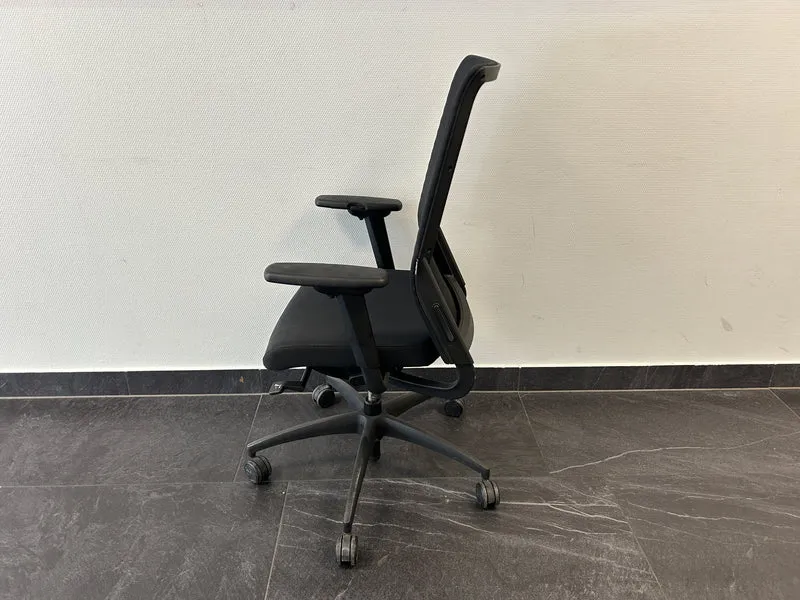 Wagner ErgoMedic 100-3 Bürodrehstuhl Schwarz