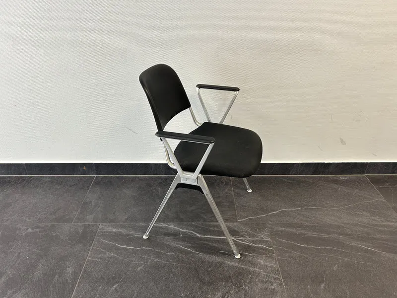Konferenzstuhl Schwarz