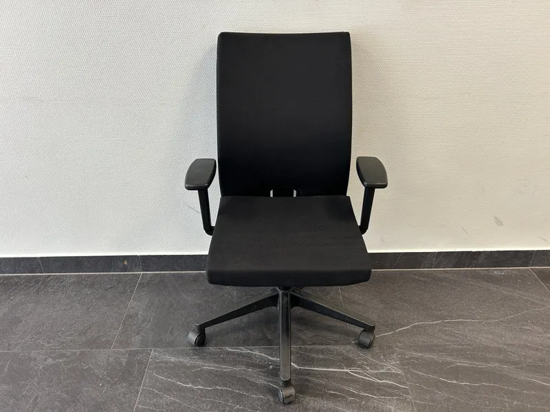 Haworth Comforto Bürodrehstuhl Schwarz