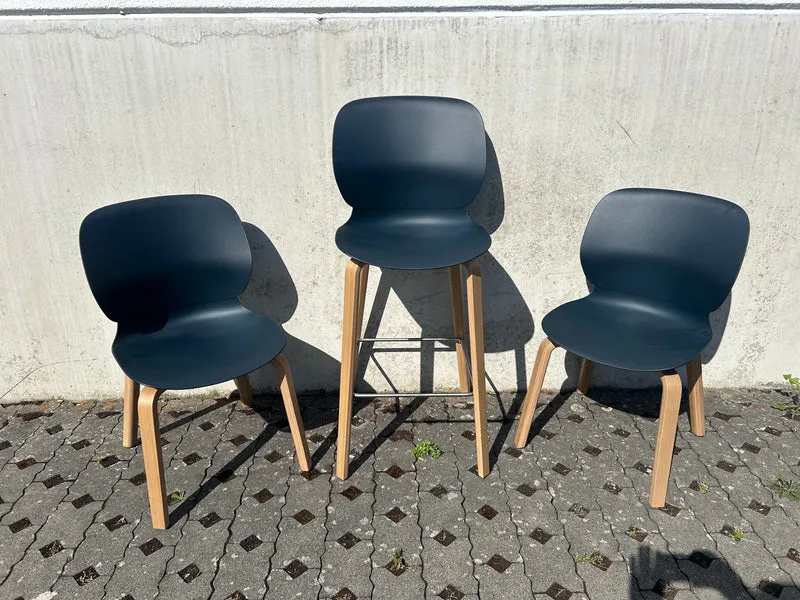 Haworth Maari Konferenzstuhl Dunkelblau