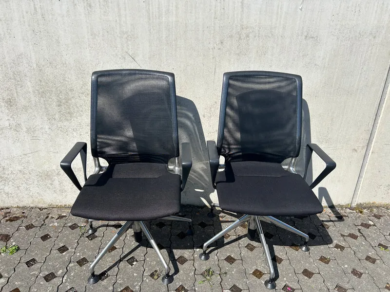 Vitra Meda Chair Dunkelgrau