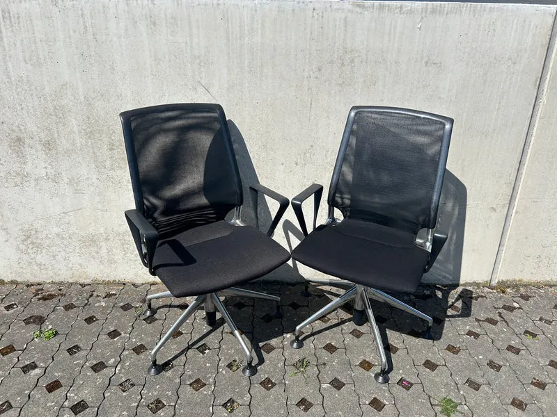 Vitra Meda Chair Dunkelgrau