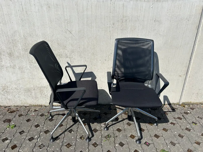 Vitra Meda Chair Dunkelgrau