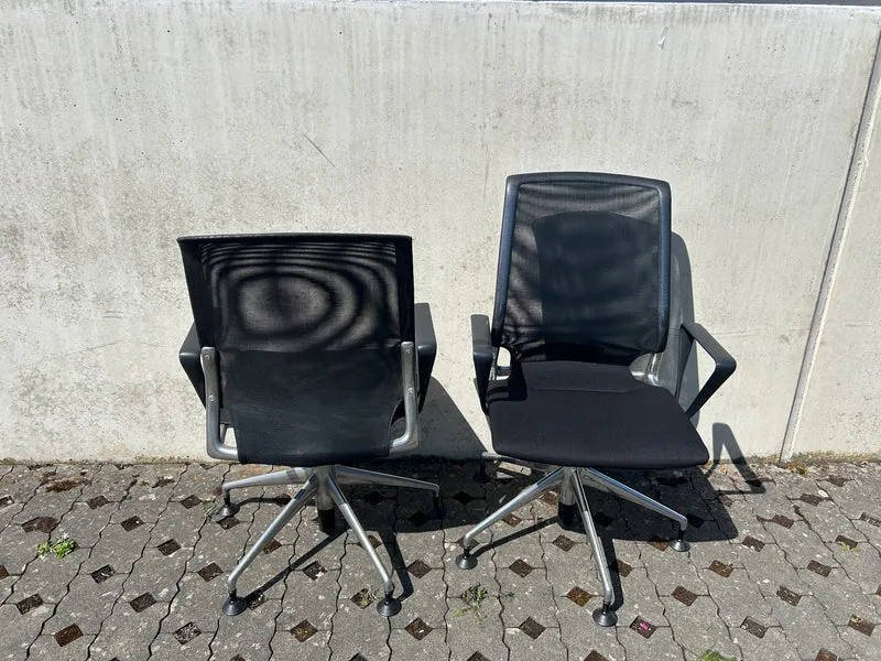 Vitra Meda Chair Dunkelgrau