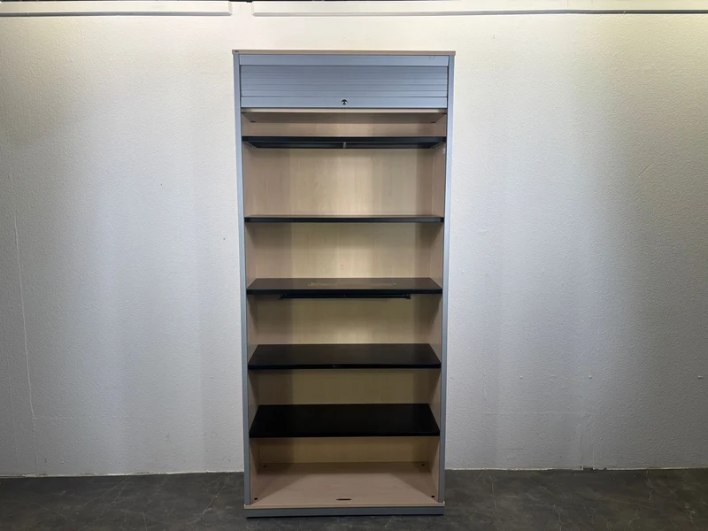 Sedus Rollladenwandschrank Ahorn / Silber