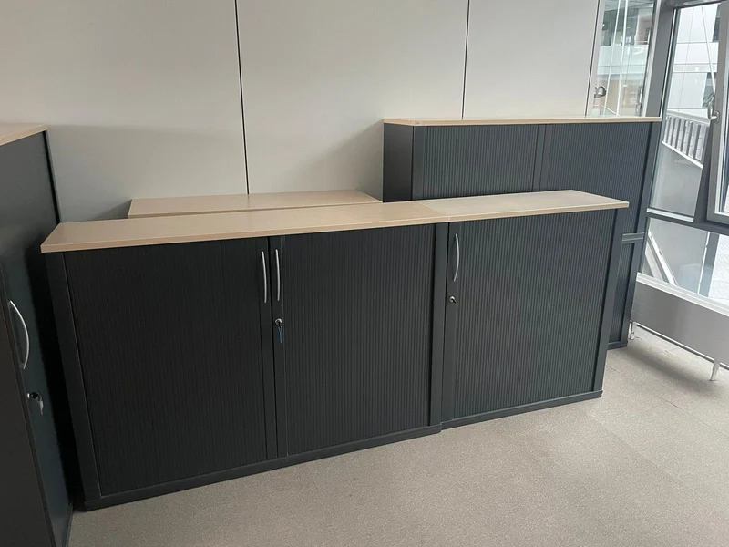 König & Neurath Aktenschrank Ahorn / Anthrazit