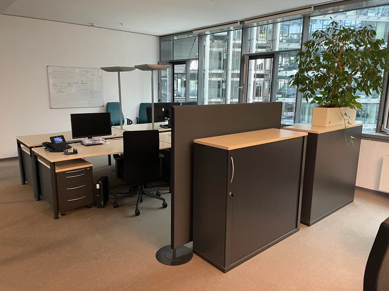 König & Neurath Aktenschrank Ahorn / Anthrazit