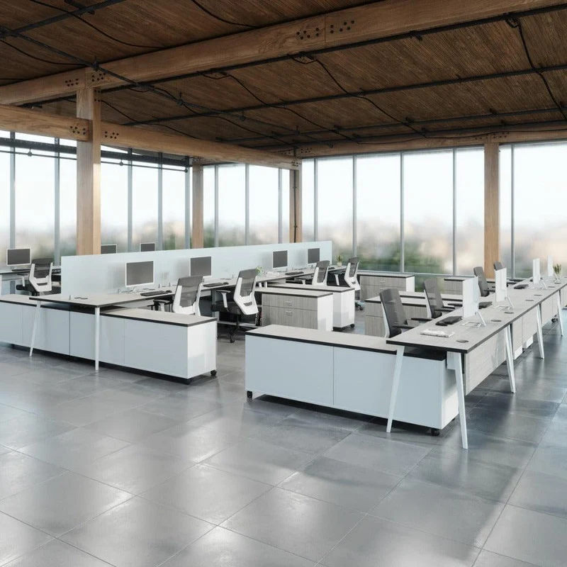 Tango Post Leg Desk