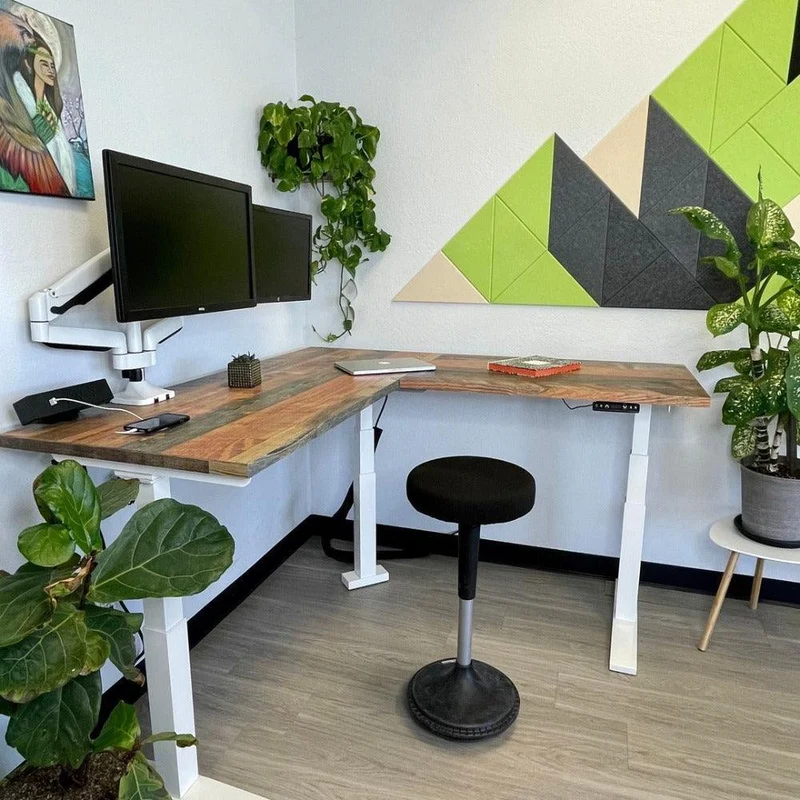 Electric Corner Desk