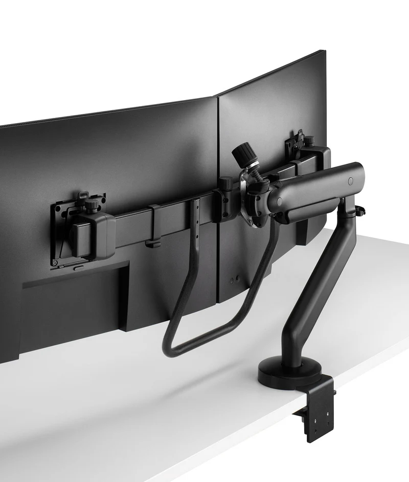 Flo X – Großformatiger Dual Monitorarm