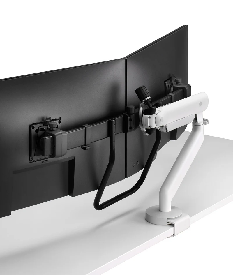 Flo X – Großformatiger Dual Monitorarm