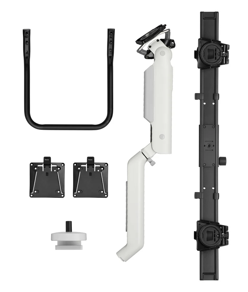 Flo X – Großformatiger Dual Monitorarm