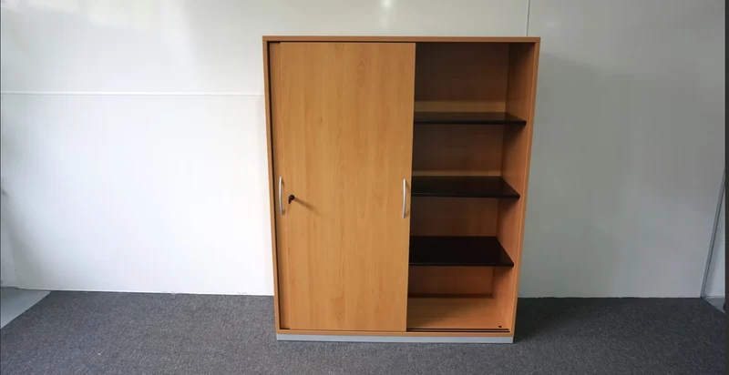 Steelcase Sideboard Buche 4 OH