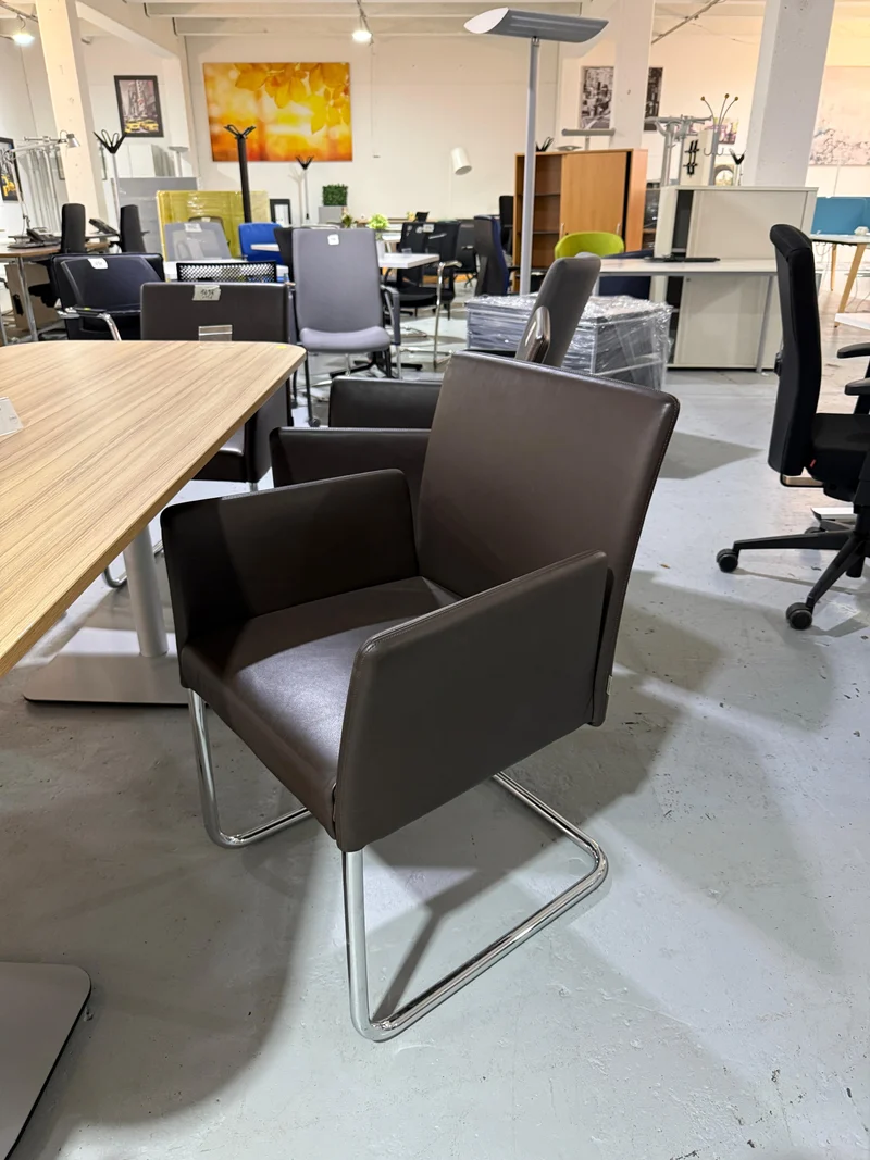 Walter Knoll Konferenzstuhl Braun