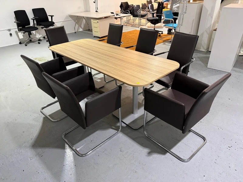 Walter Knoll Konferenzstuhl Braun