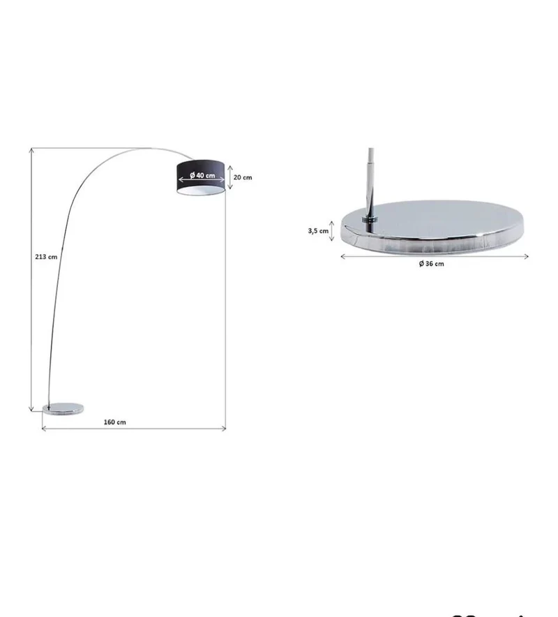 Kare Design Standleuchte Gooseneck