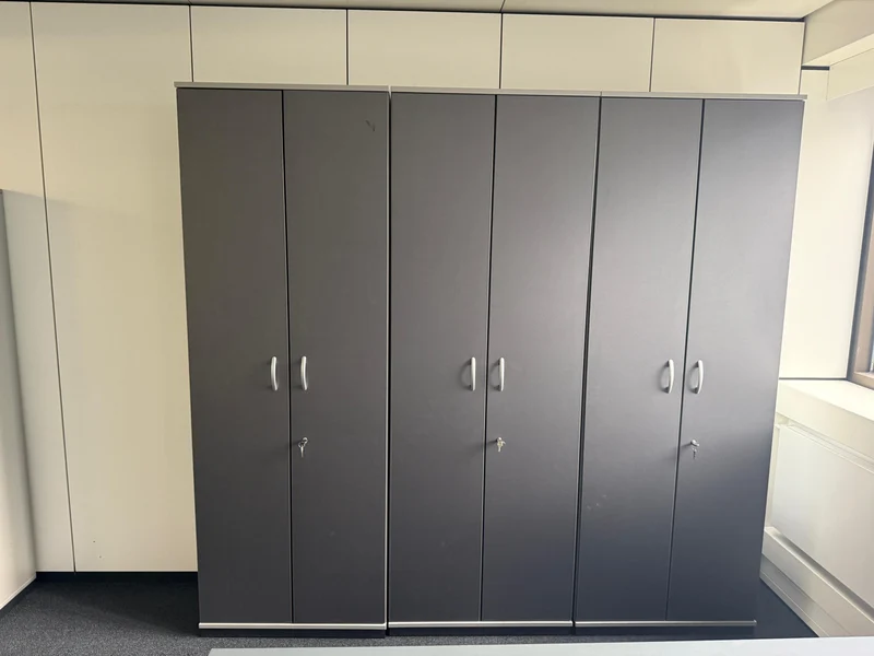 Vario Wandschrank Anthrazit / Grau
