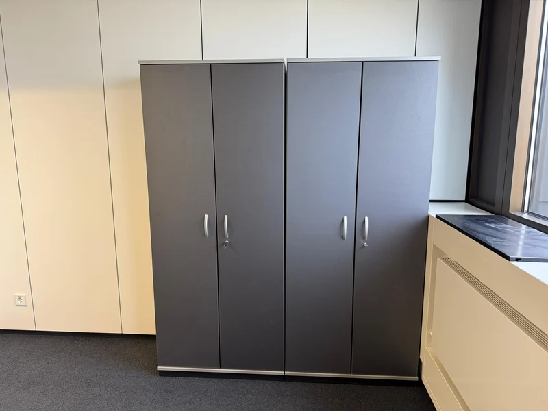 Vario Wandschrank Anthrazit / Grau