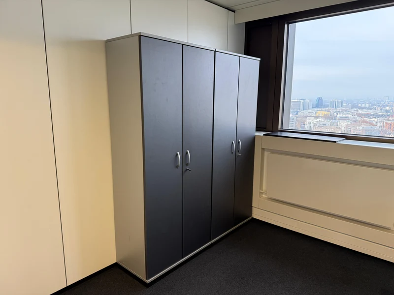 Vario Wandschrank Anthrazit / Grau
