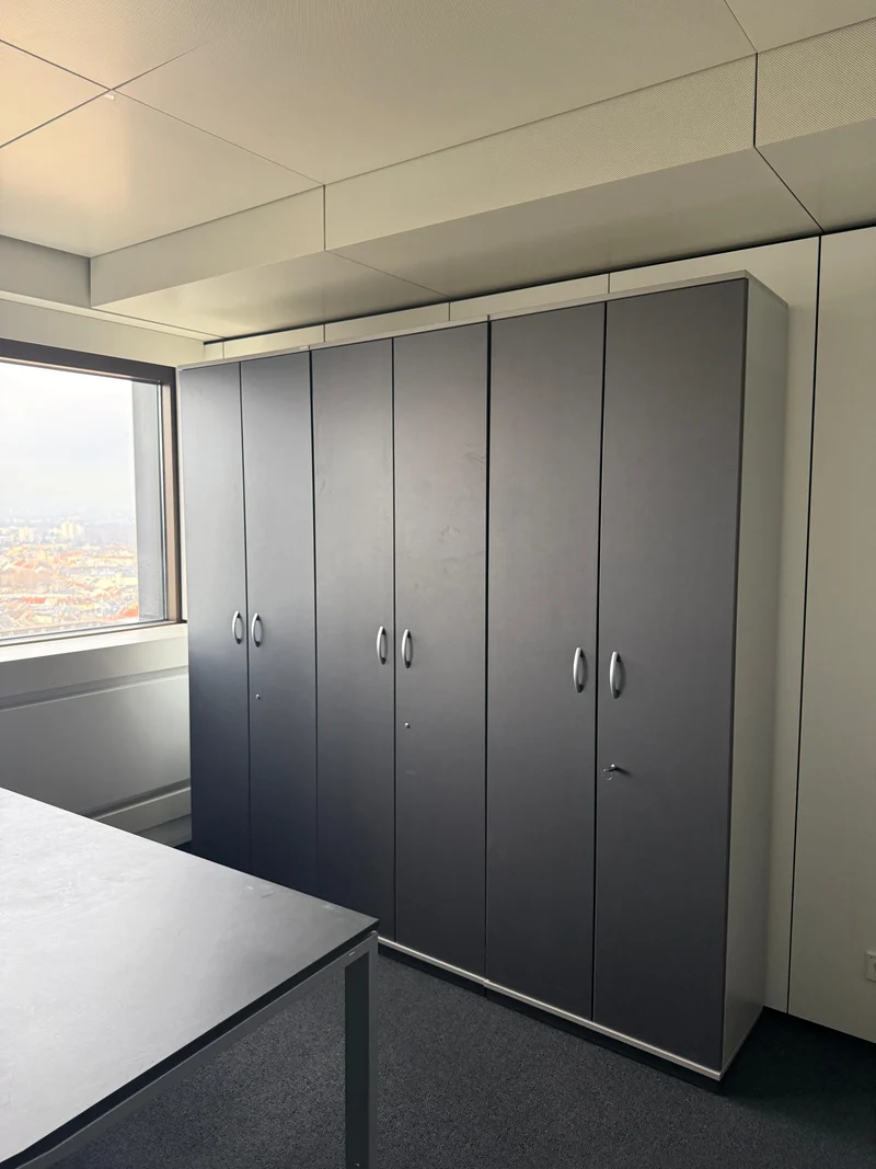 Vario Wandschrank Anthrazit / Grau