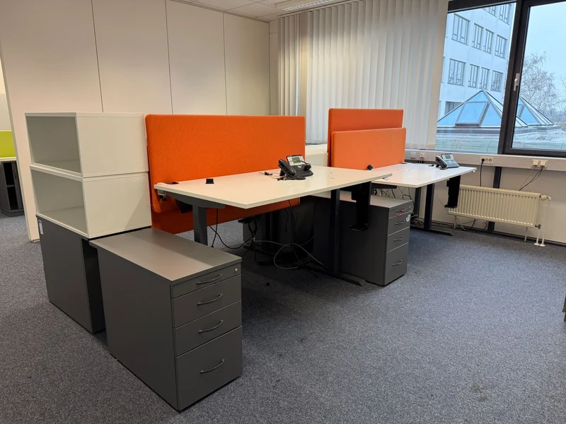 Göttessons Trennwand Orange / Grün
