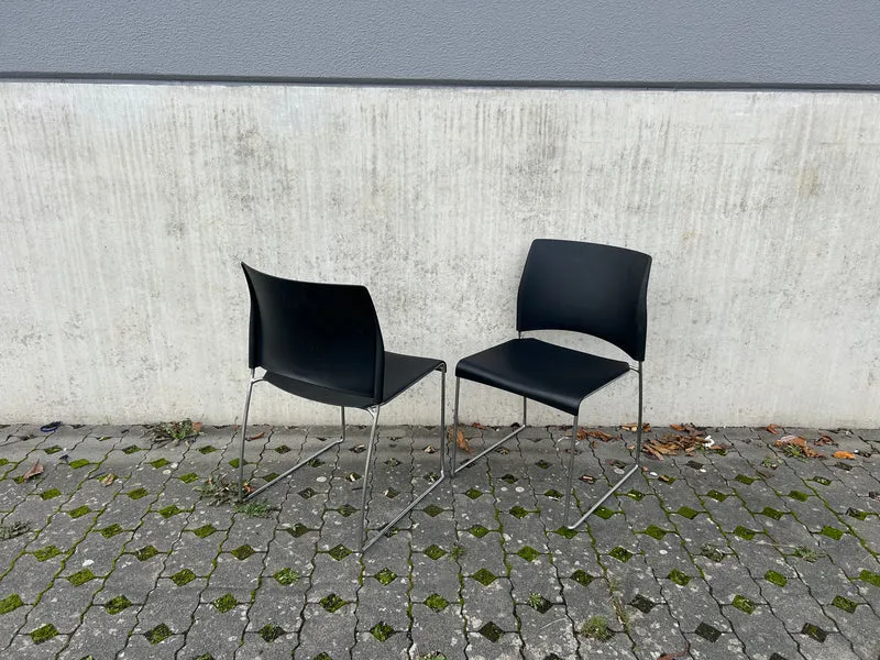 Nimble Allsteel Konferenzstuhl Schwarz