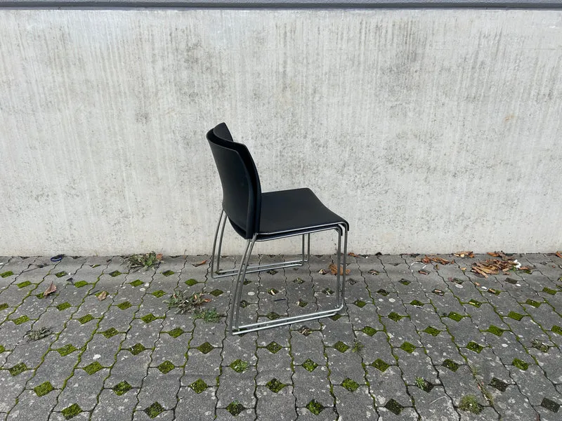 Nimble Allsteel Konferenzstuhl Schwarz