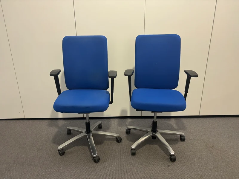 König & Neurath Jet Bürodrehstuhl Blau