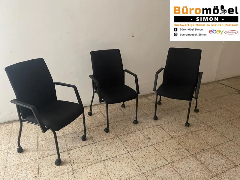 Dauphin Konferenzstuhl auf Rollen