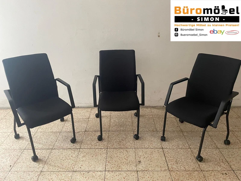 Dauphin Konferenzstuhl auf Rollen