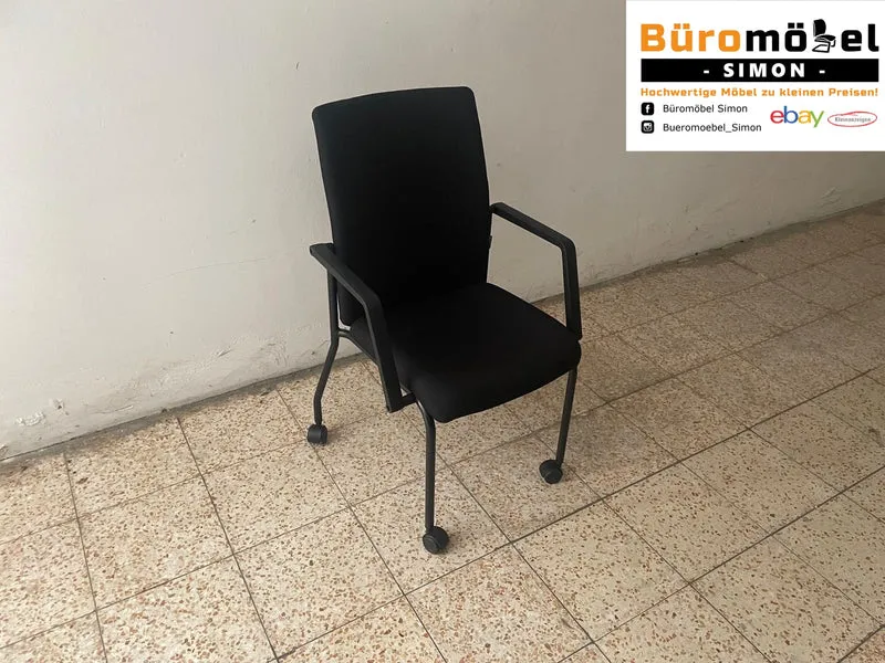 Dauphin Konferenzstuhl auf Rollen
