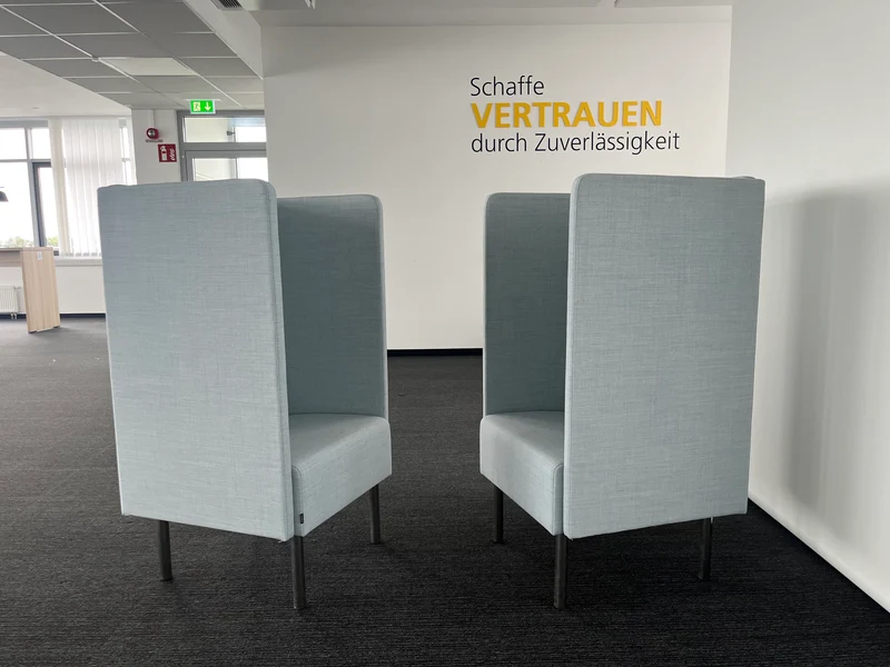 Materia Sessel Monolith typ SA610 mit hohen Rückenlehne