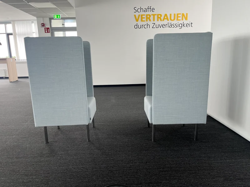 Materia Sessel Monolith typ SA610 mit hohen Rückenlehne