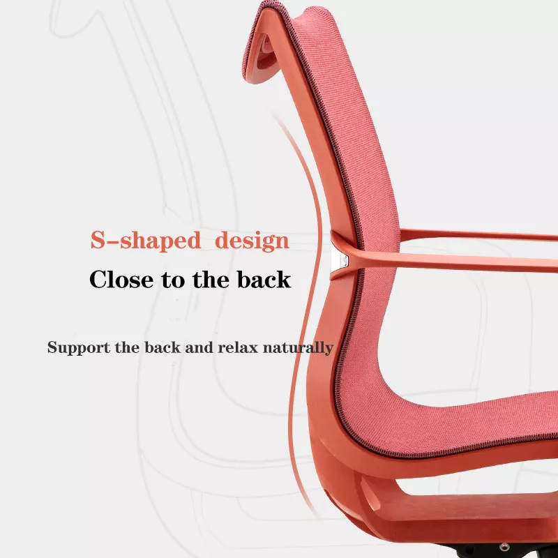 SIHOO M77 Computer Ergonomic Mesh Chair Office Chair Red/Grey