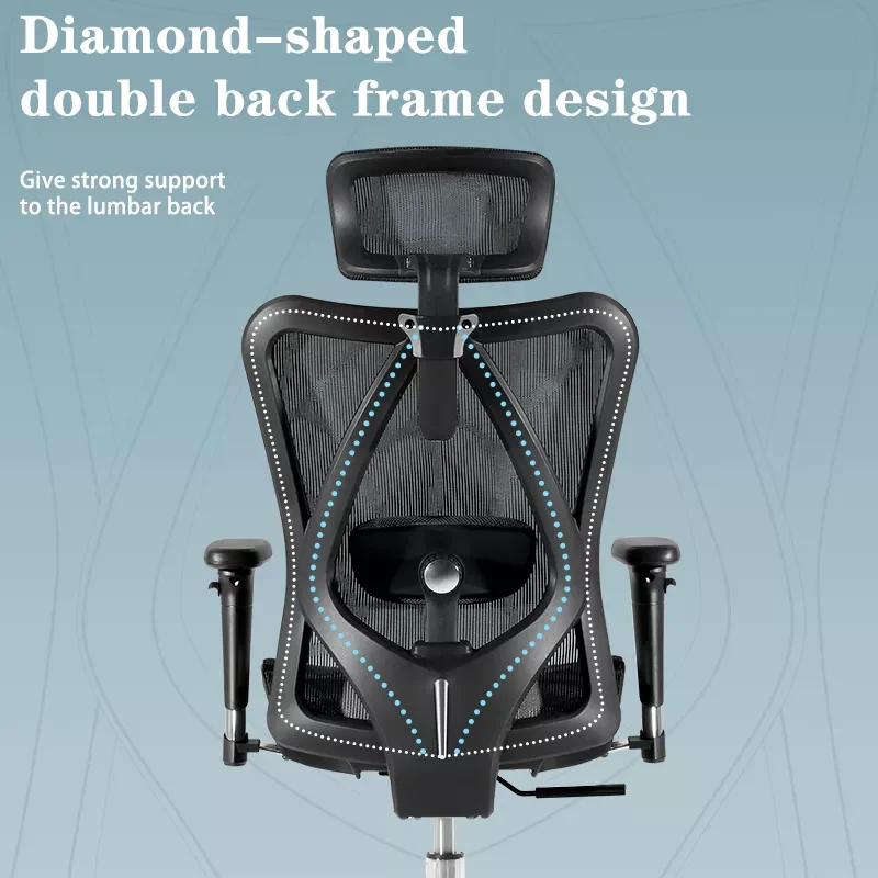 SIHOO M57 High Back Silla Ergonomic Chair Office Chair Black Frame