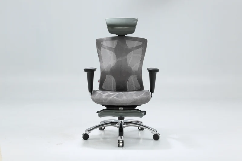 Sihoo V1 Ergonomic Office Chair -Grey+Footrest