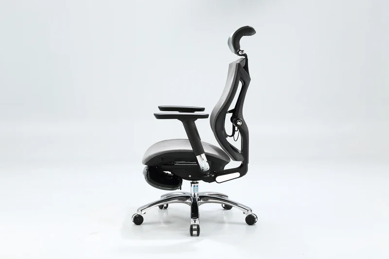 Sihoo V1 Ergonomic Office Chair -Grey+Footrest