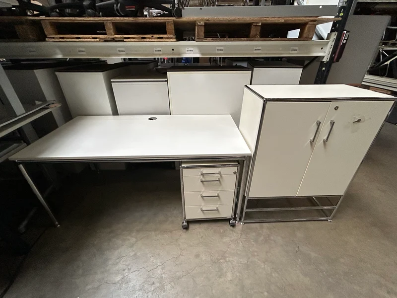 Bosse Modul Space Rollcontainer Weiß