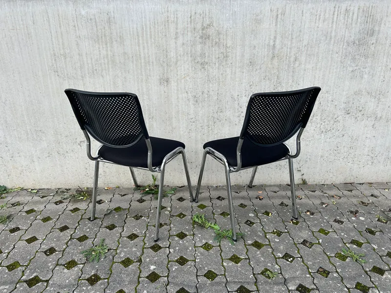 Heute-wohnen Konferenzstuhl Schwarz